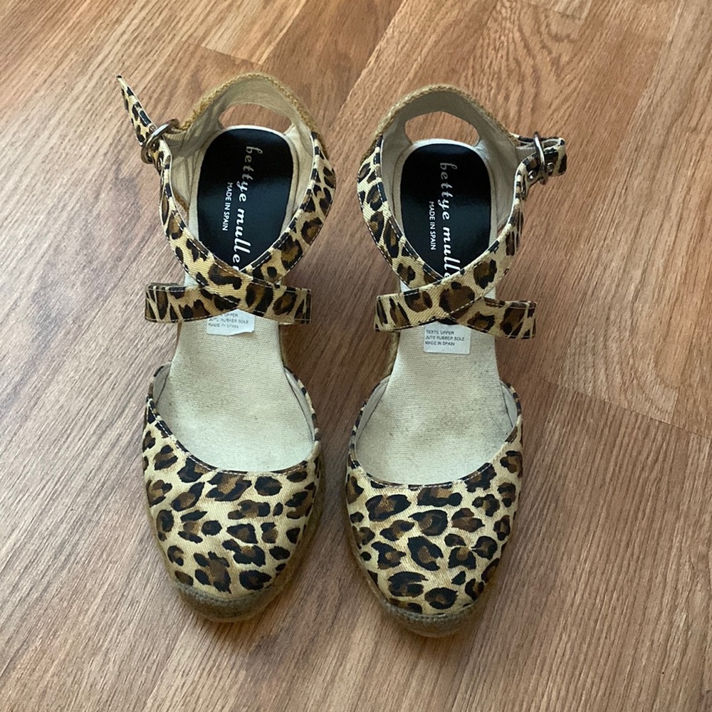 Animal print shoes
